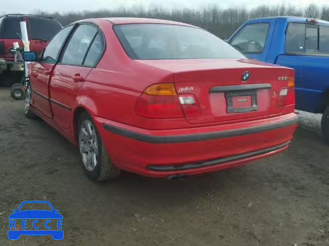 2001 BMW 325I WBAAN374X1NJ14007 image 2