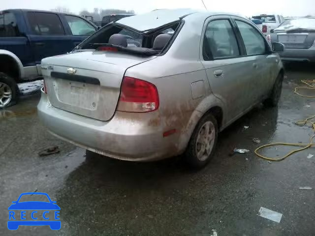 2005 CHEVROLET AVEO/LS KL1TD52655B315055 image 3