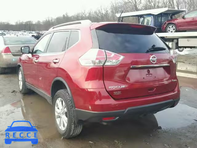 2015 NISSAN ROGUE S/SL KNMAT2MVXFP546267 image 2