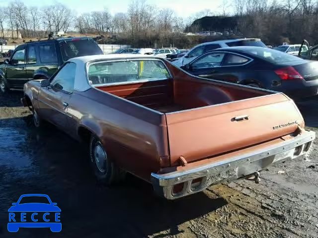 1974 CHEVROLET ELCAMINO 1C80H4R427142 image 2