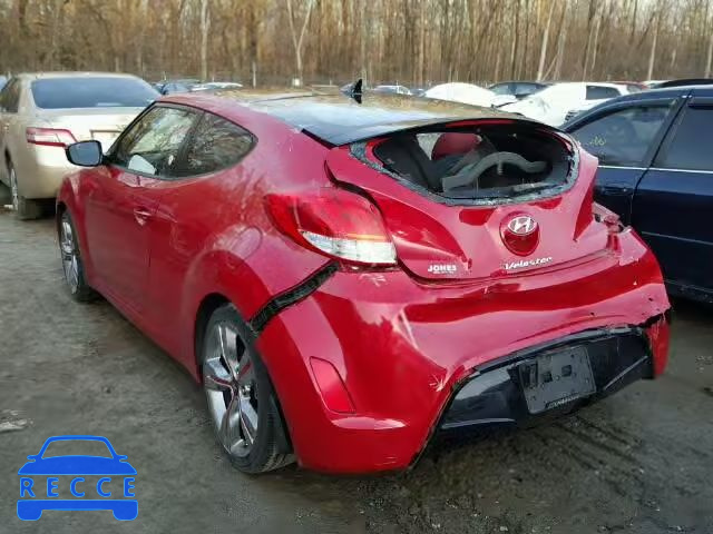 2012 HYUNDAI VELOSTER KMHTC6AD5CU059417 image 2