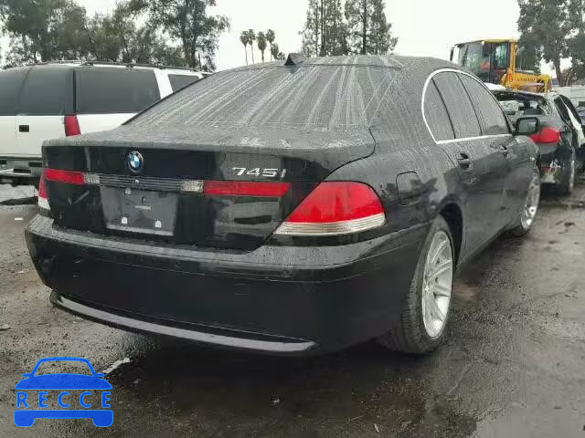 2005 BMW 745I WBAGL63505DP74326 image 3