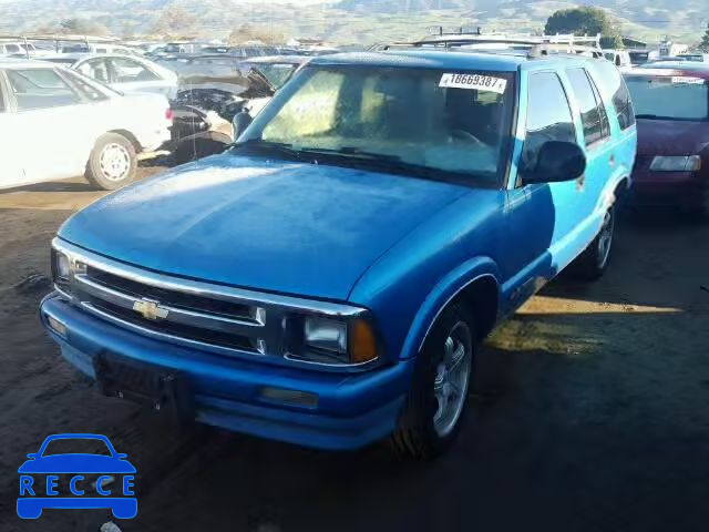 1995 CHEVROLET BLAZER 1GNCS13W4S2245461 image 1