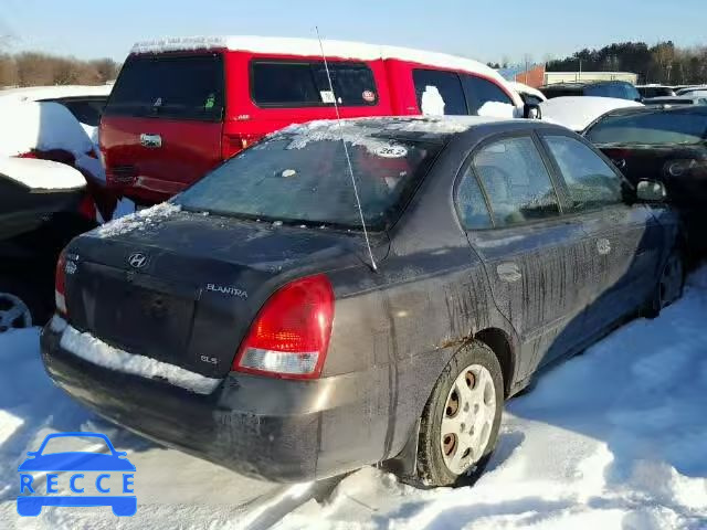 2002 HYUNDAI ELANTRA GL KMHDN45D12U297910 image 3