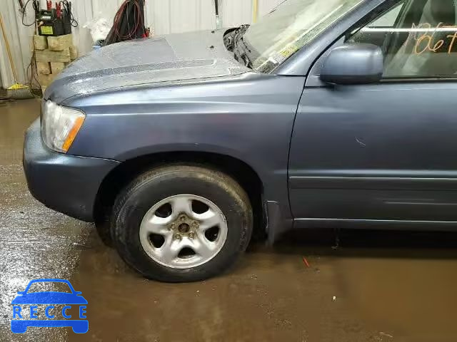 2003 TOYOTA HIGHLANDER JTEGD21A130062903 image 9