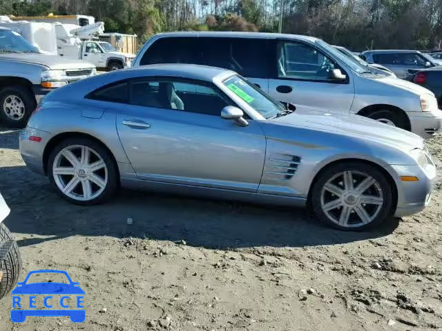 2004 CHRYSLER CROSSFIRE 1C3AN69L54X000048 зображення 9