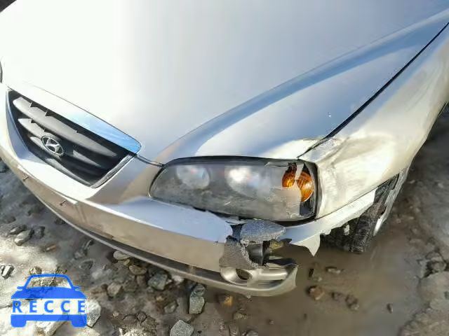 2005 HYUNDAI ELANTRA GL KMHDN46D15U937505 image 9