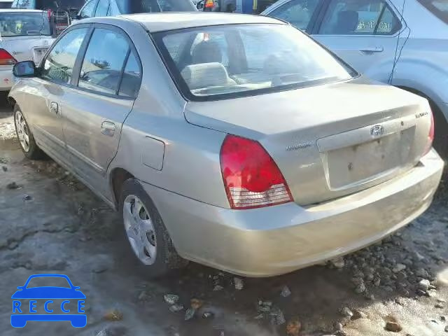 2005 HYUNDAI ELANTRA GL KMHDN46D15U937505 image 2