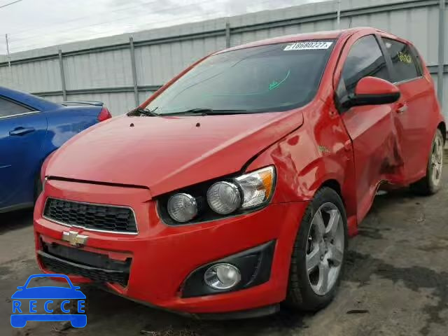 2012 CHEVROLET SONIC LTZ 1G1JE6SH9C4100096 image 1