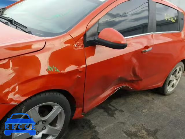 2012 CHEVROLET SONIC LTZ 1G1JE6SH9C4100096 Bild 8