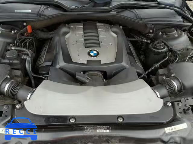 2007 BMW 750LI WBAHN835X7DT71032 image 6