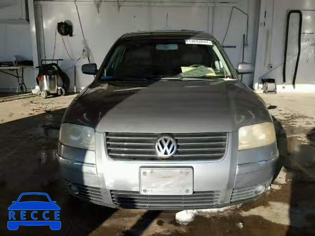 2003 VOLKSWAGEN PASSAT GLX WVWTH63B33P250365 зображення 9