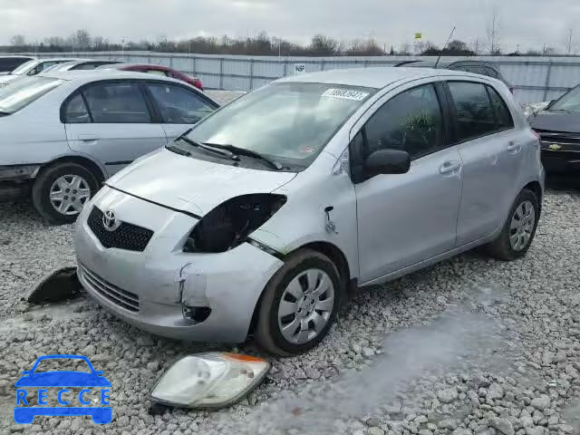 2008 TOYOTA YARIS JTDKT923685154447 image 1