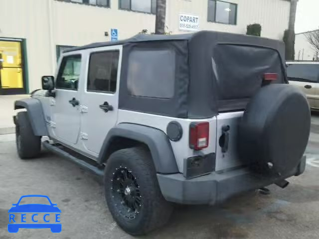 2007 JEEP WRANGLER X 1J4GB39157L111507 image 2