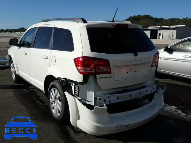 2017 DODGE JOURNEY SE 3C4PDCAB1HT545210 image 2