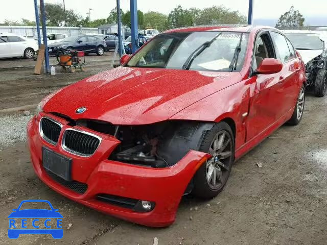 2009 BMW 328I WBAPH77549NM28362 зображення 1