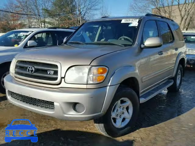 2001 TOYOTA SEQUOIA SR 5TDBT44A61S003008 image 1