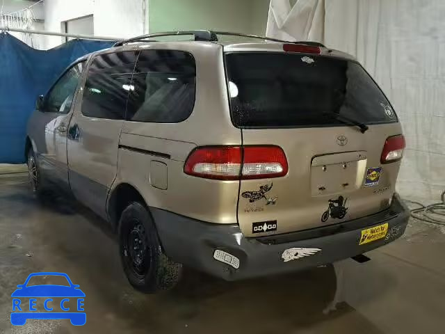 2001 TOYOTA SIENNA LE/ 4T3ZF13C61U402118 Bild 2