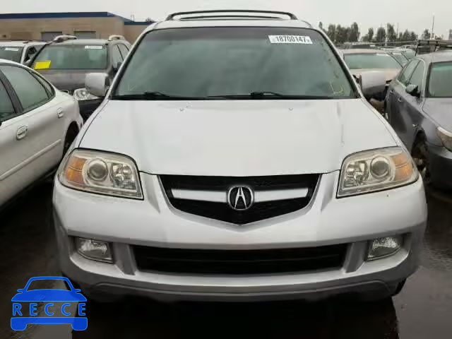 2005 ACURA MDX Touring 2HNYD18645H500455 зображення 8