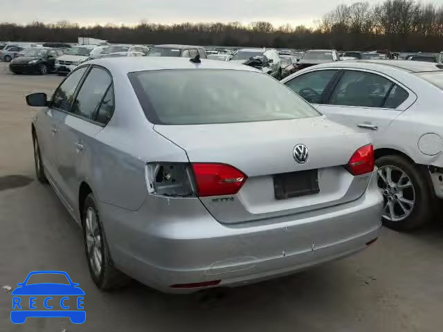 2011 VOLKSWAGEN JETTA SE 3VWDZ7AJ7BM334353 image 2