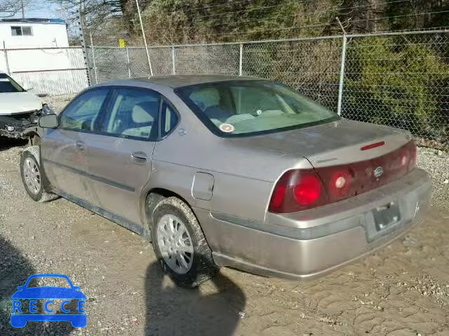 2001 CHEVROLET IMPALA 2G1WF52E519271568 image 2