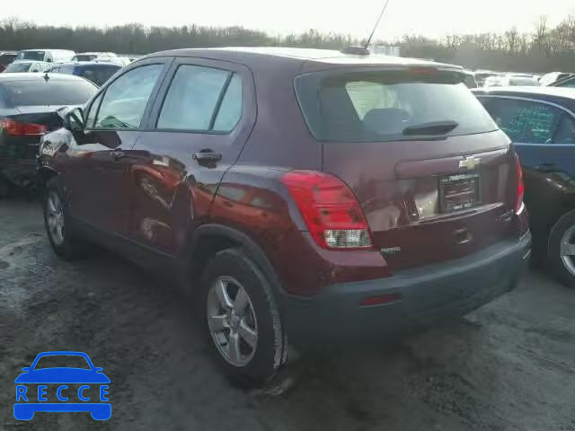 2016 CHEVROLET TRAX LS 3GNCJNSB8GL237006 Bild 2