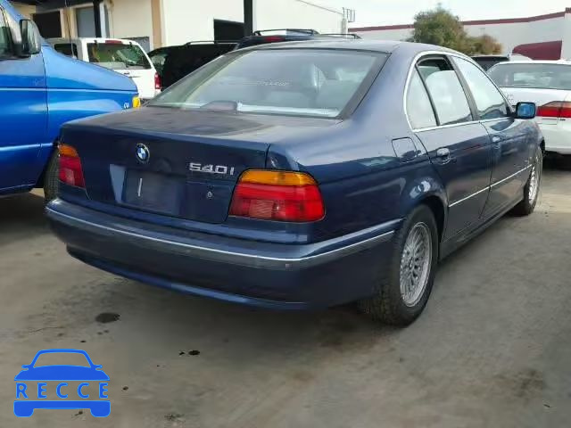 1999 BMW 540I AUTOMATIC WBADN6330XGM62858 image 3