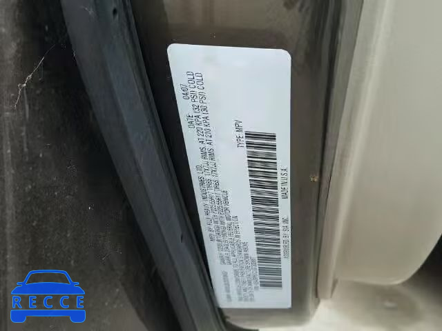 2008 SUBARU OUTBACK 2. 4S4BP61C187309667 image 9