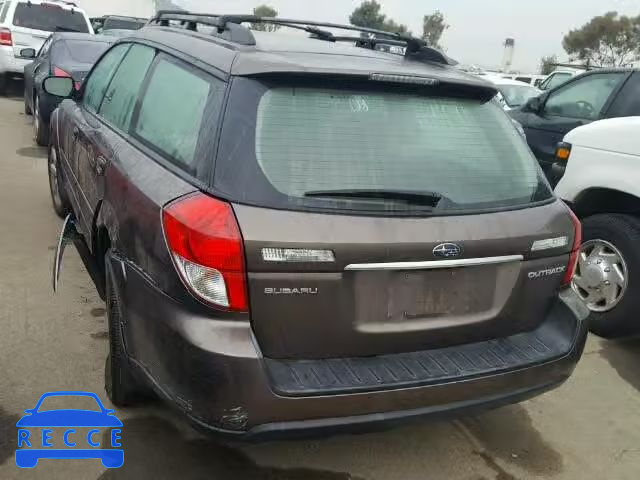 2008 SUBARU OUTBACK 2. 4S4BP61C187309667 зображення 2