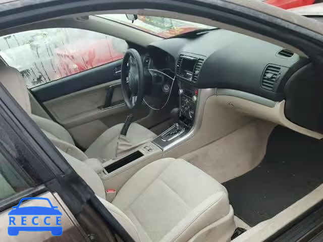 2008 SUBARU OUTBACK 2. 4S4BP61C187309667 зображення 4