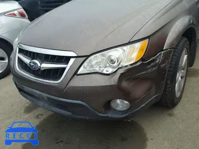 2008 SUBARU OUTBACK 2. 4S4BP61C187309667 зображення 8