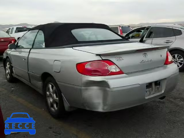 2002 TOYOTA CAMRY SOLA 2T1FF28P12C596024 image 2