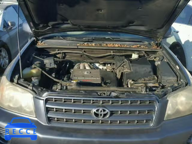 2001 TOYOTA HIGHLANDER JTEGF21A510017633 зображення 6