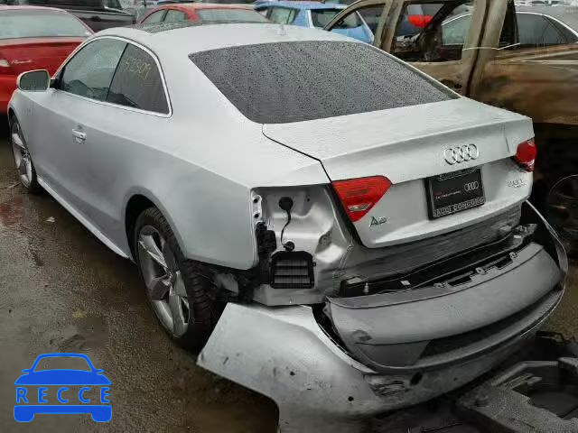 2011 AUDI A5 QUATTRO WAUWFAFRXBA075481 image 2