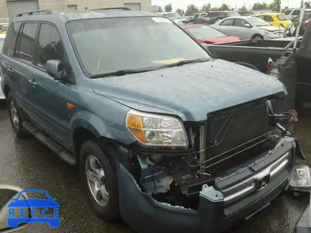 2007 HONDA PILOT EXL 5FNYF28727B010376 image 0