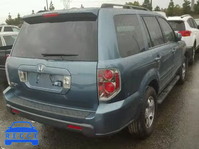 2007 HONDA PILOT EXL 5FNYF28727B010376 image 3