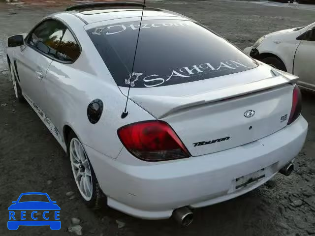 2005 HYUNDAI TIBURON KMHHM65D85U182564 image 2