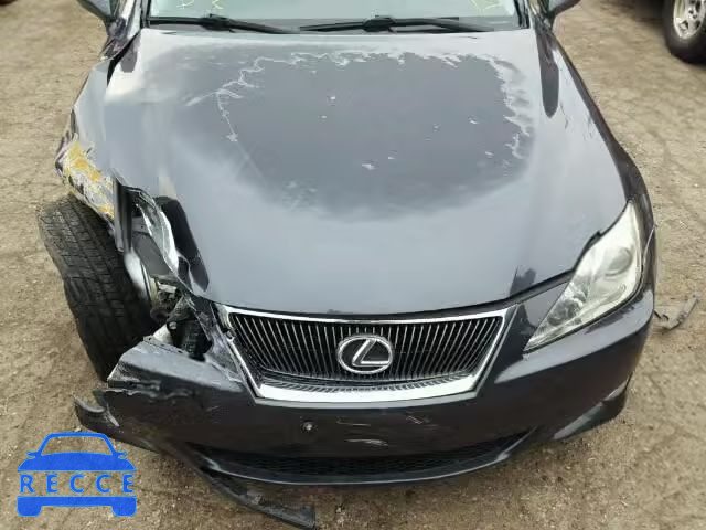 2007 LEXUS IS250 AWD JTHCK262175009684 зображення 6