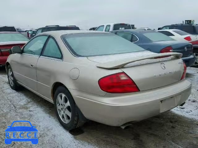 2001 ACURA 3.2 CL 19UYA42411A033562 image 2