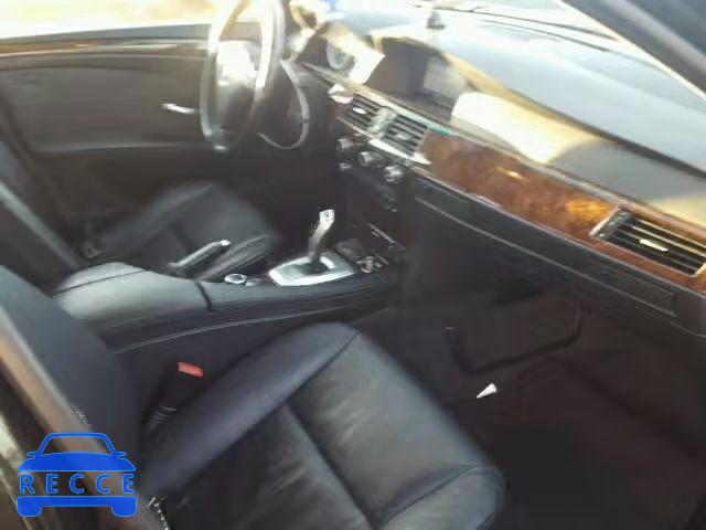 2009 BMW 528I WBANU53579C122636 image 4