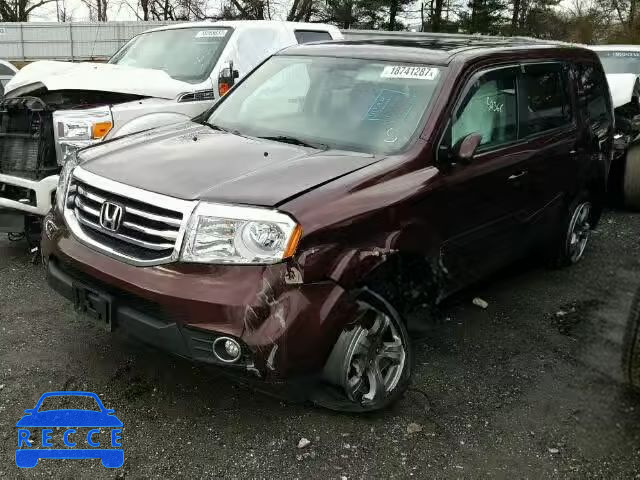 2013 HONDA PILOT EXLN 5FNYF4H70DB026423 Bild 1