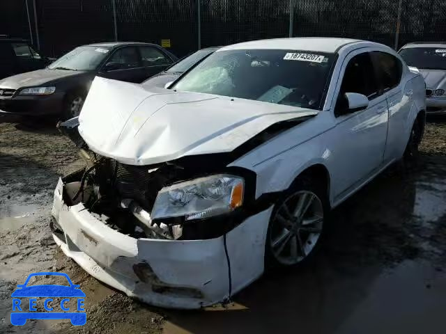 2011 DODGE AVENGER MA 1B3BD1FG6BN549054 Bild 1