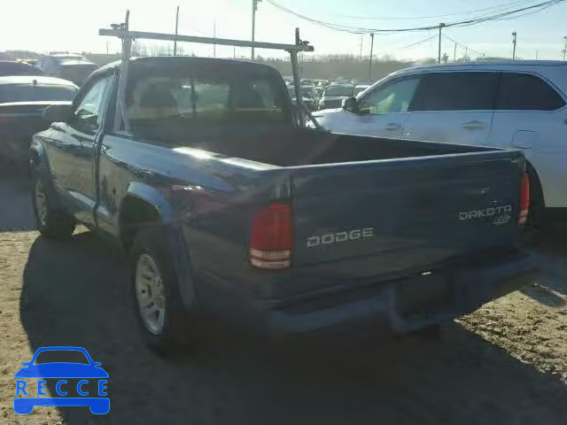 2003 DODGE DAKOTA SXT 1D7FL16X23S366312 зображення 2