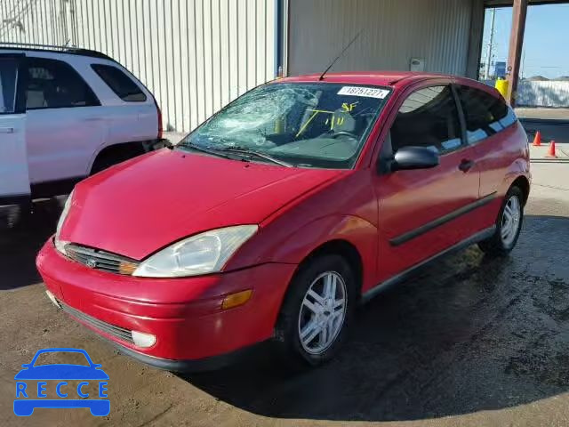 2000 FORD FOCUS ZX3 3FAFP3135YR111323 image 1