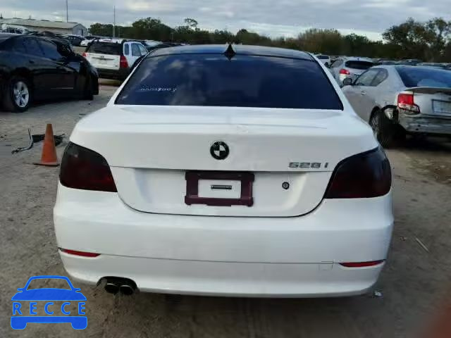 2008 BMW 528I WBANU53538CT11542 зображення 9