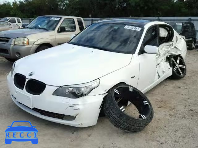 2008 BMW 528I WBANU53538CT11542 зображення 1