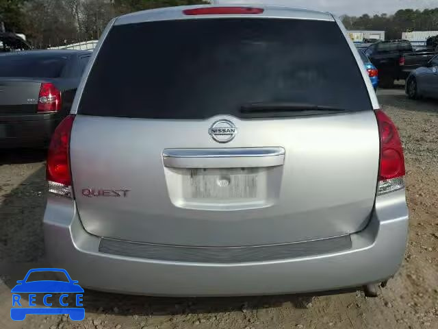 2007 NISSAN QUEST S/SE 5N1BV28U97N140389 image 9