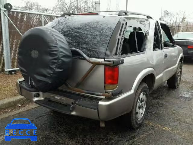 2004 CHEVROLET BLAZER 1GNCT18X24K126213 image 3