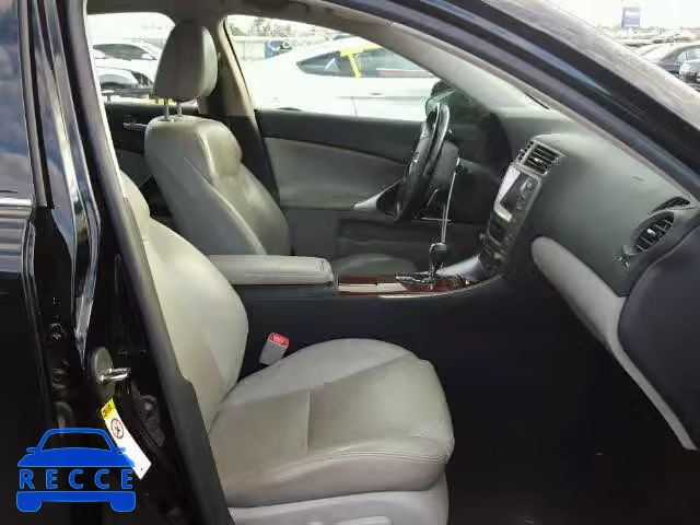 2008 LEXUS IS250 AWD JTHCK262282020020 image 4