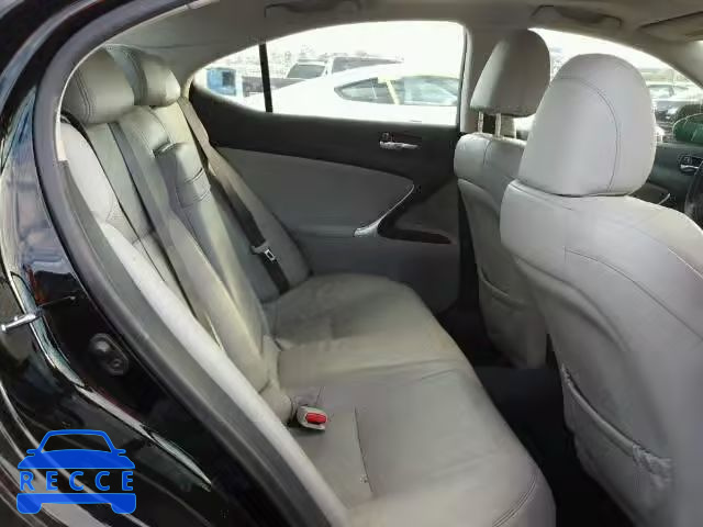 2008 LEXUS IS250 AWD JTHCK262282020020 image 5